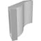 Ekena Millwork 5-in. W x 6-in. D x 6-in. H Baker Architectural Grade PVC Knee Brace BRCP05X06X06BKR - alternate 6
